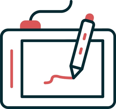 Drawing Tablet Vector Icon