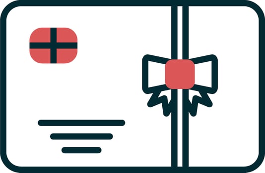 Gift Card Vector Icon