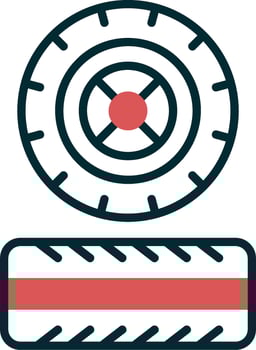 Tires Vector Icon