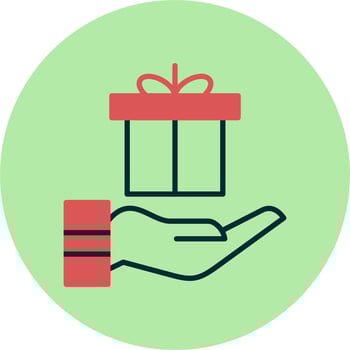 Giveaway Vector Icon