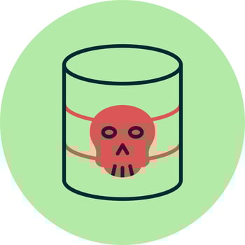 Toxic Vector Icon