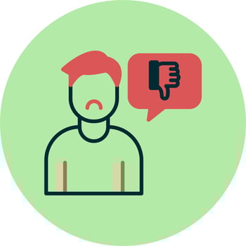Dislike Vector Icon