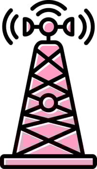 Cell Tower Vector Icon