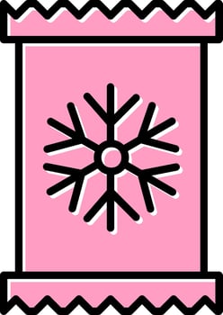 Frozen Vector Icon