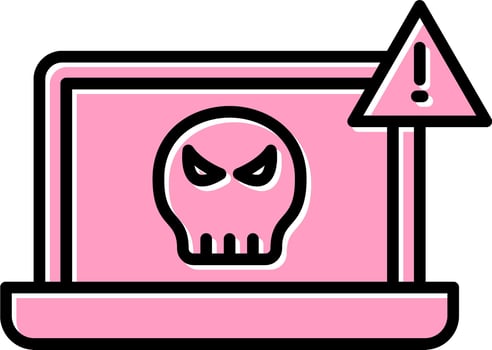 Cyber Attack Vector Icon