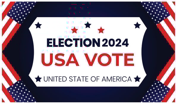 USA Vote American Election vector