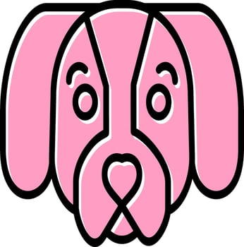 Dachshund Vector Icon