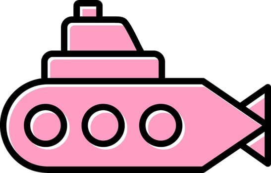 Submarine Vector Icon