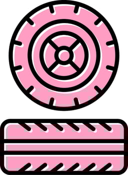 Tires Vector Icon