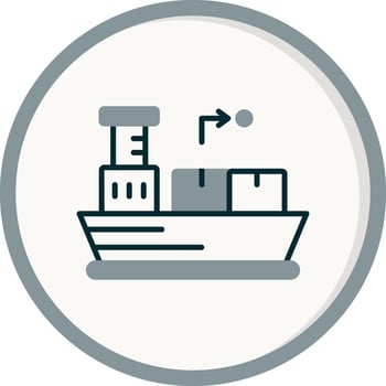 Distribution Vector Icon