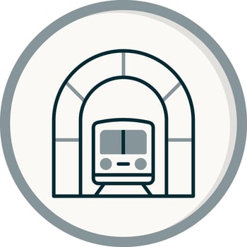 Tunnel Vector Icon
