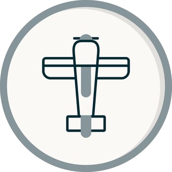 Plane Vector Icon