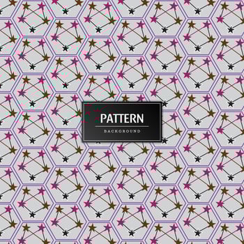 Modern geometric  pattern vector