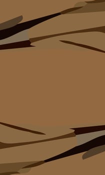 Aesthetic brown abstract background with copy space area. Suitable for poster and banner vector