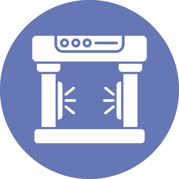 43 - Metal Detector.eps vector
