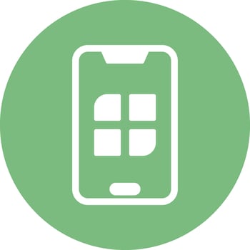 21 - Mobile App.eps vector