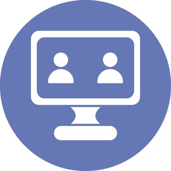 13 - Video Conference.eps vector