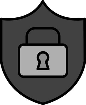 Secured Vector Icon