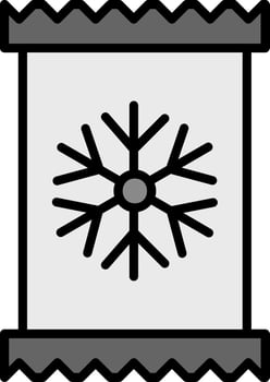 Frozen Vector Icon