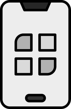 Mobile App Vector Icon