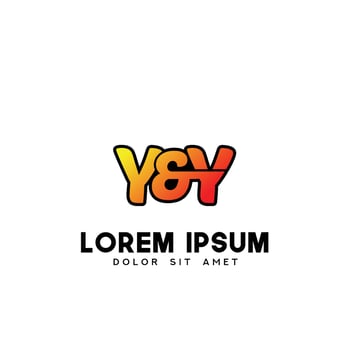 YY Initial Logo Design Vector