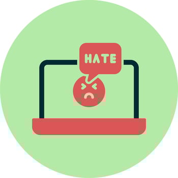 Hate Vector Icon
