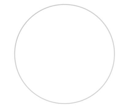 white circle 3d png