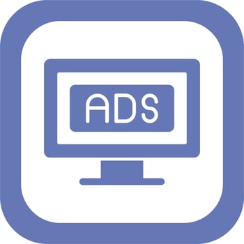 Ads Vector Icon