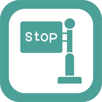 Stop Vector Icon