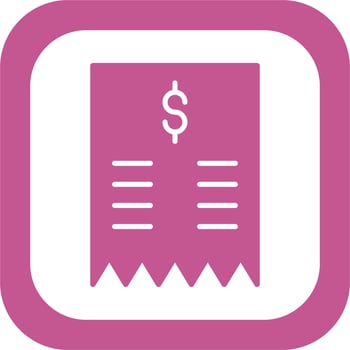 Bill Vector Icon