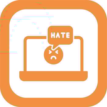 Hate Vector Icon