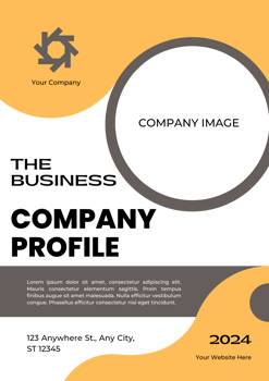 Business Company Profile Template Brochure Layout png
