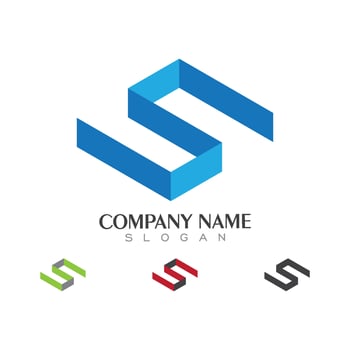Business corporate S letter logo vector