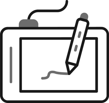 Drawing Tablet Vector Icon