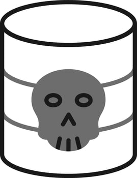 Toxic Vector Icon