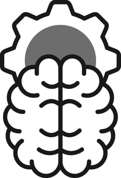 Machine Learning Vector Icon