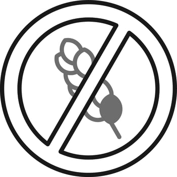 Gluten Vector Icon