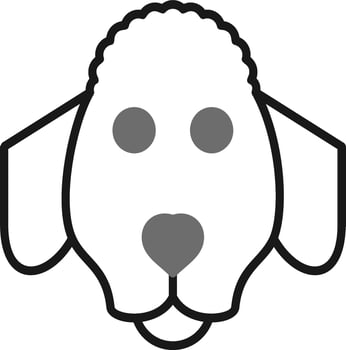 Poodle Vector Icon
