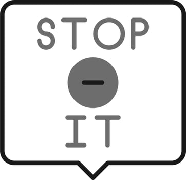 Stop It Vector Icon