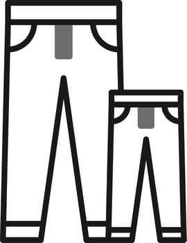 Pants Vector Icon