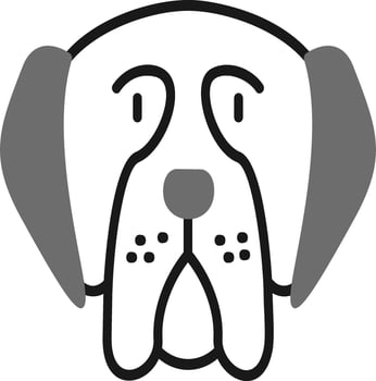Mastiff Vector Icon