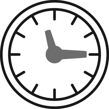 Clock Vector Icon