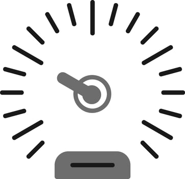 Speedometer Vector Icon