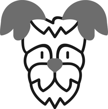 Yorkshire Terrier Vector Icon