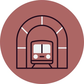 Tunnel Vector Icon