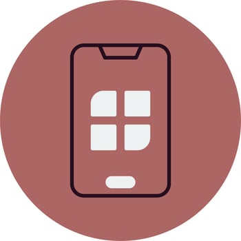 Mobile App Vector Icon