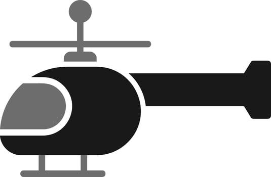 Helicopter Vector Icon