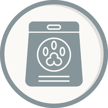 Pets Food Vector Icon