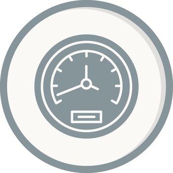 Speedometer Vector Icon