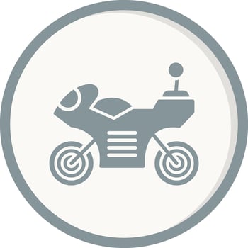 Motorbike Vector Icon